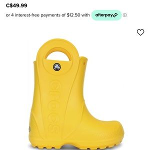 Crocs “Handle it” rain boots